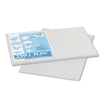 Pacon® Tru-ray Construction Paper, 76lb, 12 X 18, Gray, 50-pack freeshipping - TVN Wholesale